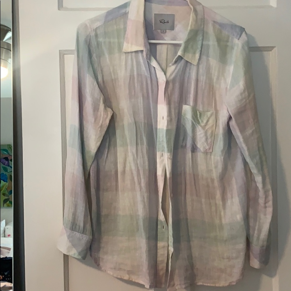 Rails Linen Button Down - image 1